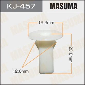 KJ-457 MASUMA Клипса (пластиковая крепежная деталь)