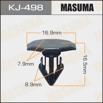 KJ-498 MASUMA Клипса (пластиковая крепежная деталь)