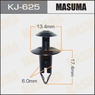 KJ-625 MASUMA Клипса (пластиковая крепежная деталь)