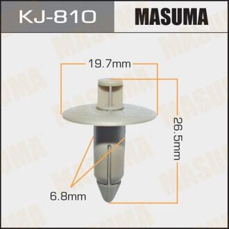 KJ-810 MASUMA Клипса (пластиковая крепежная деталь)