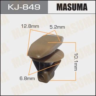 KJ-849 MASUMA Клипса (пластиковая крепежная деталь)
