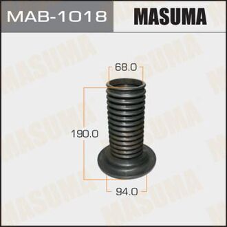 MAB1018 MASUMA Пыльник амортизатора переднего Toyota Auris (06-12), Corolla (06-12), Prius (09-15), RAV 4 (05-12) (MAB1018) MASUMA