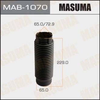 MAB1070 MASUMA Пыльник амортизатора заднего (пластик) Subaru Forester (01-07), Impreza (02-07) (MAB1070) MASUMA