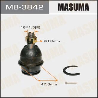 MB-3842 MASUMA ОПОРЫ Шаровые Шаровая опора низ.Toyota Hilux Surf, Cruiser Prado 120