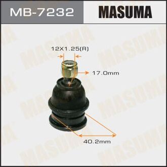 MB7232 MASUMA Опора шаровая передн нижнLEXUS ES (14-19)/KIA CERATO (13-18)/KIA CEED (12-17)/KI