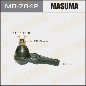 ОПОРЫ ШАРОВЫЕ Шаровая опора CBM-33 Mitsubishi, Mitsubishi L200, Mitsubishi L200 Triton 05-, Mitsubishi L200 Trito MASUMA MB7842