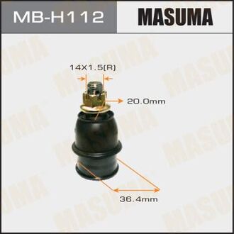 MBH112 MASUMA Опора шаровая (MBH112) MASUMA