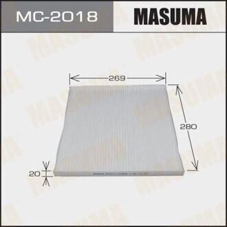 MC-2018 MASUMA Фильтра Фильтр салонный Nissan Murano, Nissan Murano #Z51 08-, Nissan Teana, Nissan Teana J32 08- 