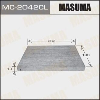 MC-2042CL MASUMA Фильтра Фильтр салонный угольныйNissan Lafesta #B30 04-, Nissan Qashqai Dualis 06-14, Nissan Sentra B16 06-