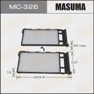 MC326 MASUMA Фильтр салона ( 2 шт.) INFINITI QX4, NISSAN ALMERA