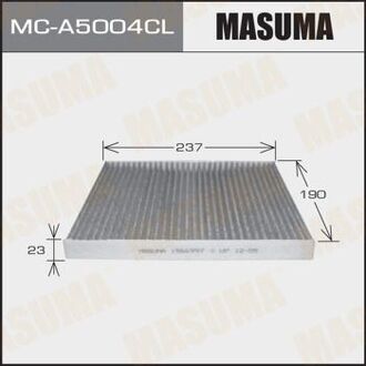 MCA5004CL MASUMA Фильтр салона угольный FORD/ FIESTA/ V1400V1600 08- (MCA5004CL) MASUMA
