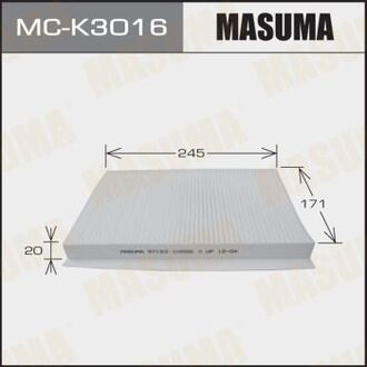 MCK3016 MASUMA Фильтр салона AC9402 KIA/ CEED/ V1400 V1600 V2000 06- (MCK3016) MASUMA