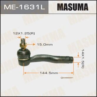 ME1631L MASUMA Наконечник рулевой левый MAZDA 6 2002-2007 (ME1631L) MASUMA