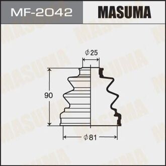 MF-2042 MASUMA Пыльники Пыльник ШРУСа 52-416