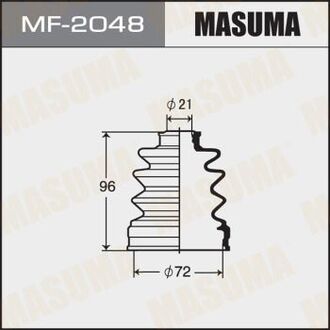 MF2048 MASUMA Пыльник ШРУСа SUBARU OUTBACK (BR) 2.5 i AWD (13-18), SUBARU FORESTER (08-13) (MF
