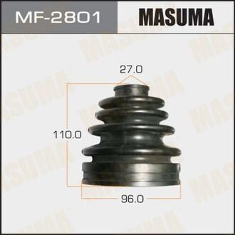 MF2801 MASUMA Пыльники INBOARD JOINT, LC 100, LX470 27*110*96