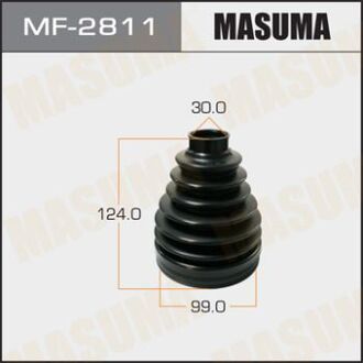 MF-2811 MASUMA Пыльники пластик X-TRAIL T31 front out 30*124*99