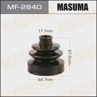 MF2840 MASUMA Пыльник ШРУСа (MF2840) MASUMA