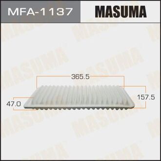 MFA-1137 MASUMA Фильтра Фильтр воздушныйLexus RX400h, MHU33, MHU38 Toyota Harrier, MHU38, MHU38W Toyota Highlander, MHU23,