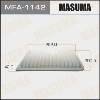 MFA-1142 MASUMA Фильтра Фильтр воздушный Lexus ES200, ASV60Lexus ES250, ASV60Lexus ES300h, ASV60Lexus ES350, ACV40, ASV60Toy