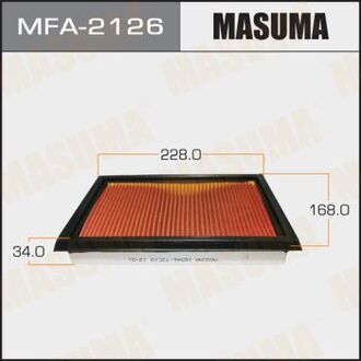 MFA2126 MASUMA MFA2126 Воздушный фильтр A-2003V MASUMA (1, 40) Пропитка MASUMA