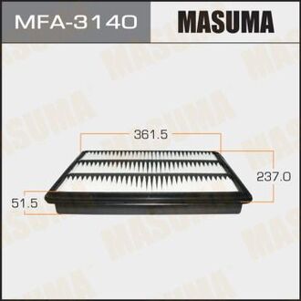MFA3140 MASUMA Фильтр воздушный A-3017 (MFA3140) MASUMA