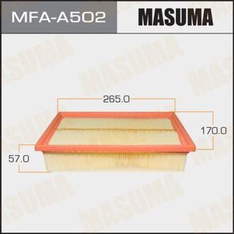 MFAA502 MASUMA Фильтр воздушный FORD/ FOCUS/ V1600 05-07 (MFAA502) MASUMA