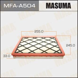 MFAA504 MASUMA Фильтр воздушный CHEVROLET/ CRUZE/ V1600, V1800 09- (MFAA504) MASUMA