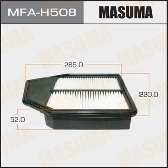 MFAH508 MASUMA Фильтр воздушный A8512 HONDA/ ACCORD/ V2400 08- (MFAH508) MASUMA