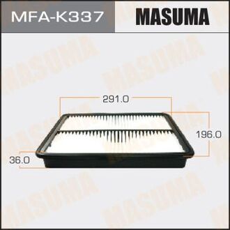 MFAK337 MASUMA MFAK337 Воздушный фильтр A11003 MASUMA LHD HYUNDAI, SANTA FE, GRAND SANTA FE (1, 40) MASUMA