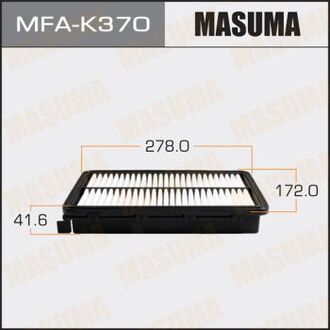 MFAK370 MASUMA Фильтр воздушный (MFAK370) MASUMA