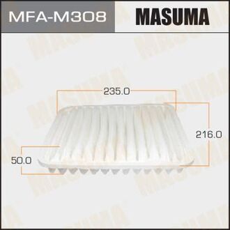 MFA-M308 MASUMA Фильтра Фильтр воздушный Mitsubishi Eclipse 05-, Mitsubishi Galant, Mitsubishi Galant 03-12