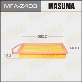 MFAZ403 MASUMA MFAZ403 Воздушный фильтр A4502 MASUMA MAZDA, MAZDA2 (1, 20) MASUMA