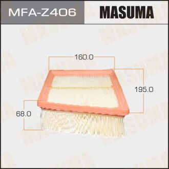 MFAZ406 MASUMA MFAZ406 Воздушный фильтр MASUMA MAZDA, MAZDA2 07- (1, 20) MASUMA