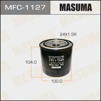 MFC1127 MASUMA Фильтр масляный Toyota Avensis (00-07), RAV 4 (00-05) D 2.0 (MFC1127) MASUMA