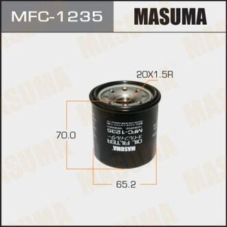 MFC1235 MASUMA Фильтр масляный Nissan Juke (10-), Murano (04-14), Pathfinder (14-), Qashqai (06-), X-Trail (01-) (MFC1235) MASUMA