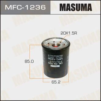 MFC1236 MASUMA Фильтр масляный Nissan Pathfinder (05-14), Patrol (05-) (MFC1236) MASUMA
