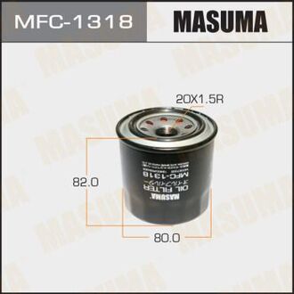 MFC1318 MASUMA Фильтр масляный Mitsubishi Pajero (00-), Pajero Sport (-09) 3.0, 3.5 (MFC1318) MASUMA