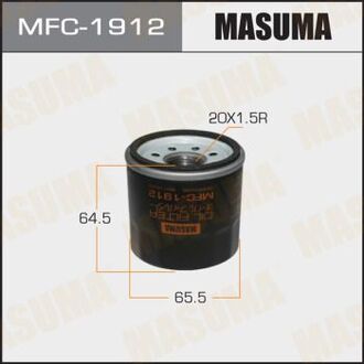 MFC1912 MASUMA Фильтр масляный Mazda CX-30 (19), CX-5 (11), CX-9 (17-), 3, 6 (12-)/ Subaru Fore