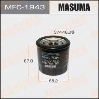MFC1943 MASUMA Фильтр масляный Suzuki Jimny (01-), Swift (07-17), SX4(16-), Vitara (15-) (MFC19