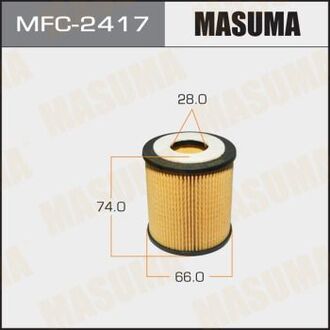 MFC2417 MASUMA Фильтр масляный (вставка) Ford Focus (05-15), Mondeo (07-) D 2.0, 2.2/ Mazda 6 (02-10) 1.8, 2.0, 2.5 (MFC2417) MASUMA