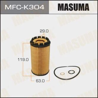 MFCK304 MASUMA Фильтр масляный OE9301 (MFCK304) MASUMA
