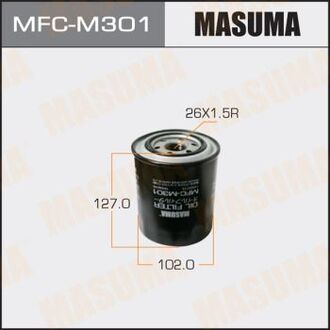 MFC-M301 MASUMA Фильтра Фильтр масляный Mitsubishi L200 Triton 05-, Mitsubishi Libero Lancer Wagon CB#W CD#W 92-01, Mitsubi