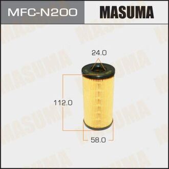 MFC-N200 MASUMA Фильтра Фильтр масляный Nissan, OPEL, Renault HR16DE, K9K, M9R, MR20DE, R9M, G9U630, M9R780, M9R782, M9R78