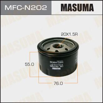 MFC-N202 MASUMA Фильтра Масляный фильтр C0001 LHD NISSAN QASHQAI 06-07