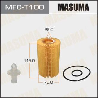 MFCT100 MASUMA Фильтр масляный (вставка) Toyota Land Cruiser, Sequoia, Tundra (07-) (MFCT100) MASUMA
