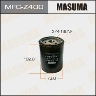 MFCZ400 MASUMA Фильтр масляный Mazda CX-9 (08-10) (MFCZ400) MASUMA