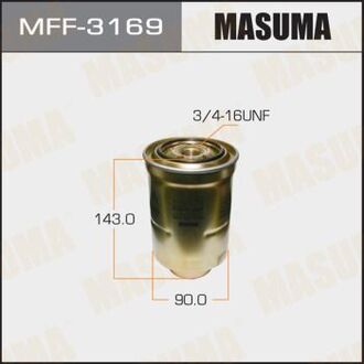 MFF-3169 MASUMA Фильтра Фильтр топливный Land Cruiser Hilux Surf 4Runner 1Kdftv 1KZTE 5LE