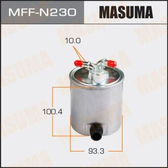 MFFN230 MASUMA Фильтр топливный Nissan Qashqai (09-13), X-Trail (08-14) Disel (MFFN230) MASUMA
