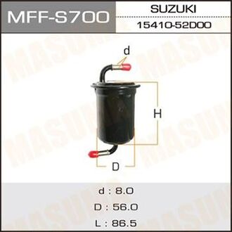 MFFS700 MASUMA Фильтр топливный (MFFS700) MASUMA